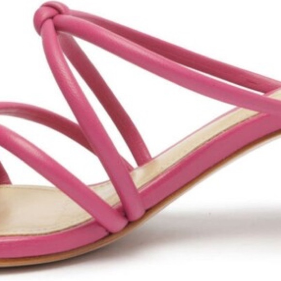 SCHUTZ Pink Princey Strappy Sandal New No Box Size 7.5 B (No Box) - Picture 3 of 12
